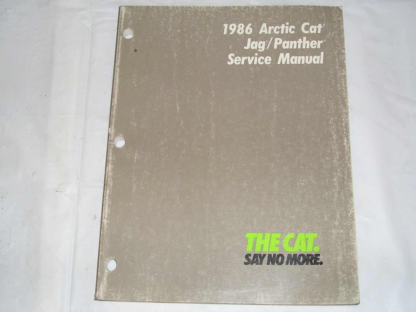ARCTIC CAT Jag & Panther Service Manual 2254-328 #S53