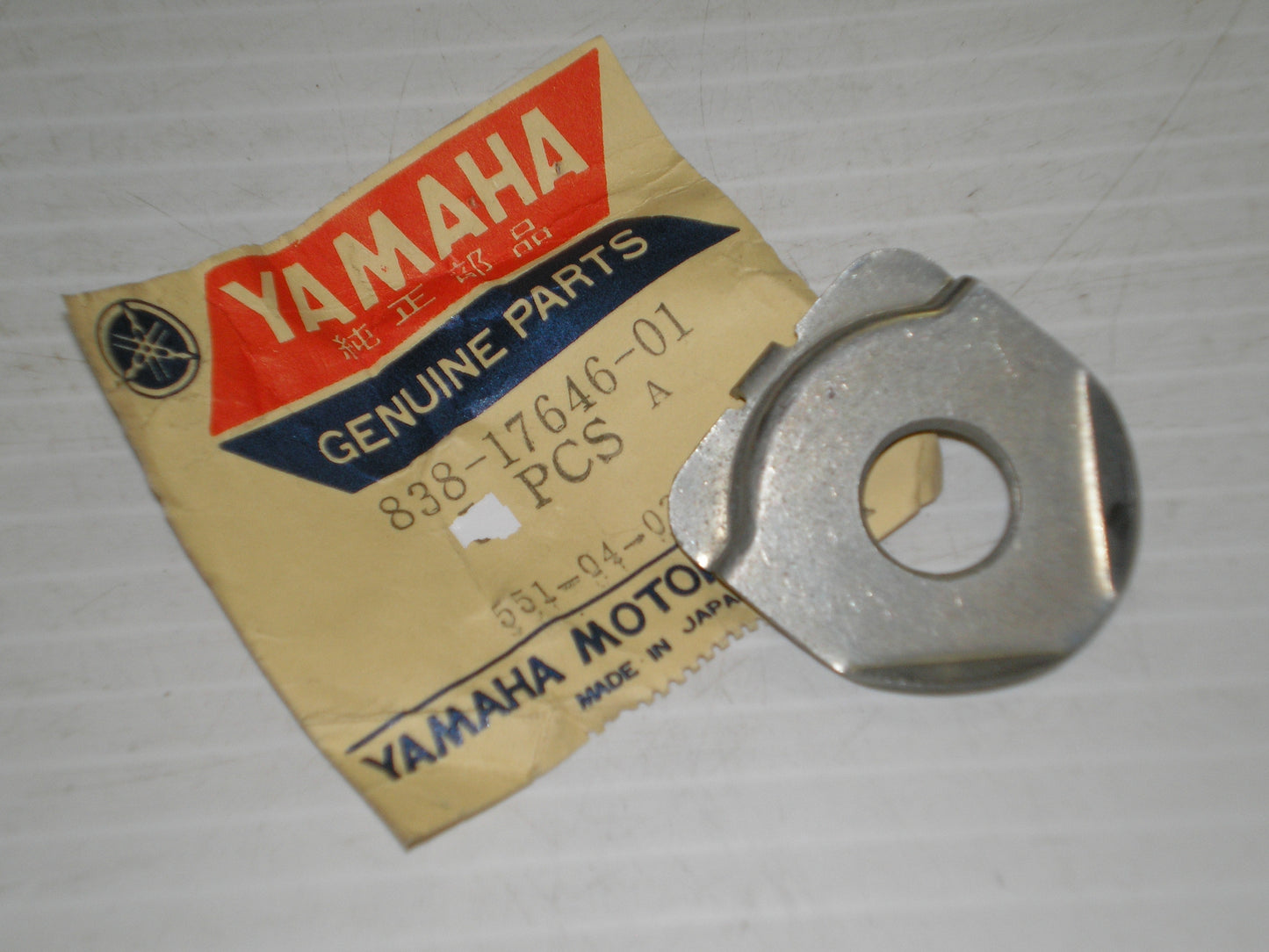 YAMAHA & Sno Jet Snowmobile Primary Lock Washer 838-17646-01 / 90215-12084