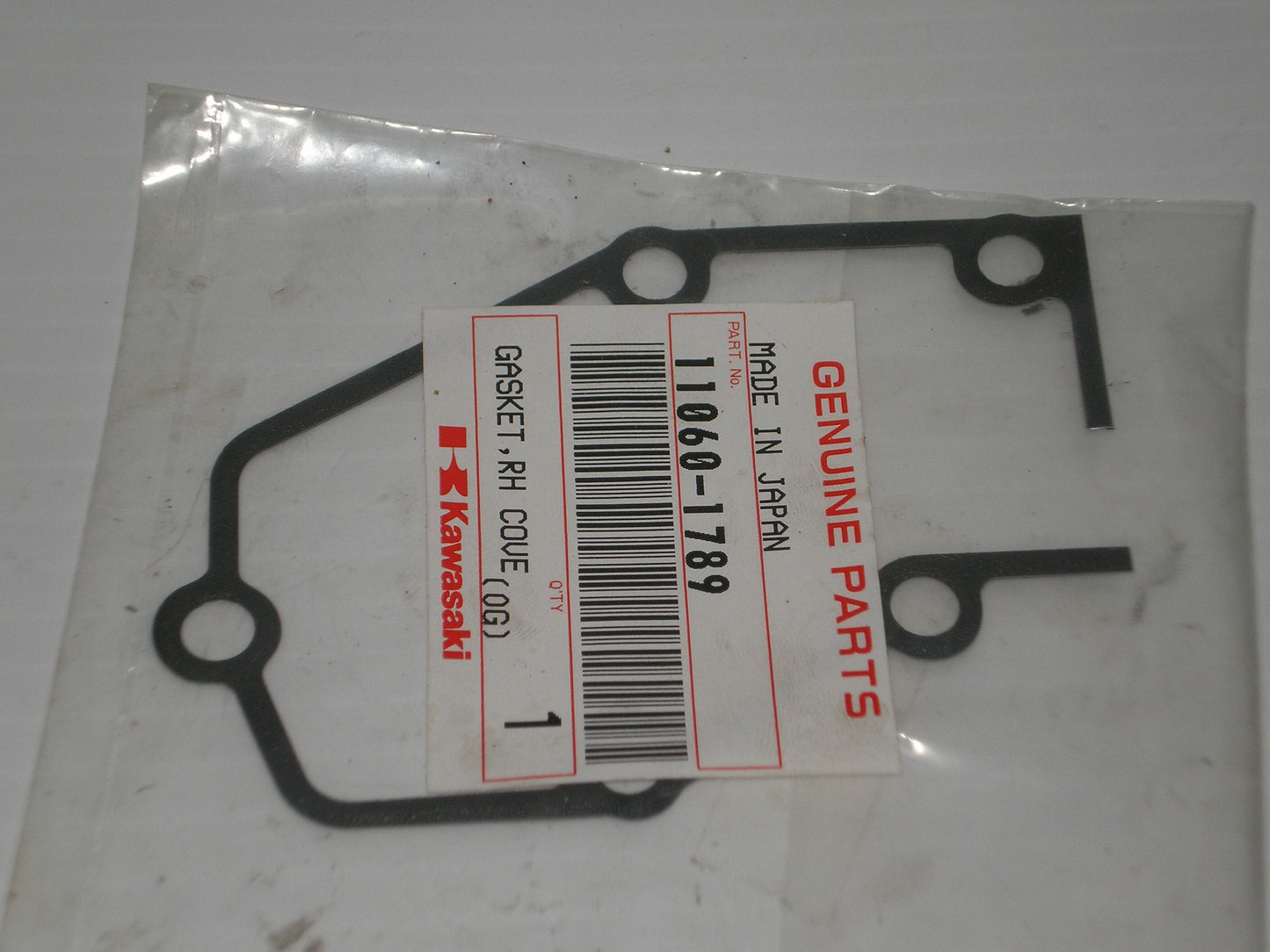 KAWASAKI KX125 R/H Cylinder Head Cover Gasket 11060-1789