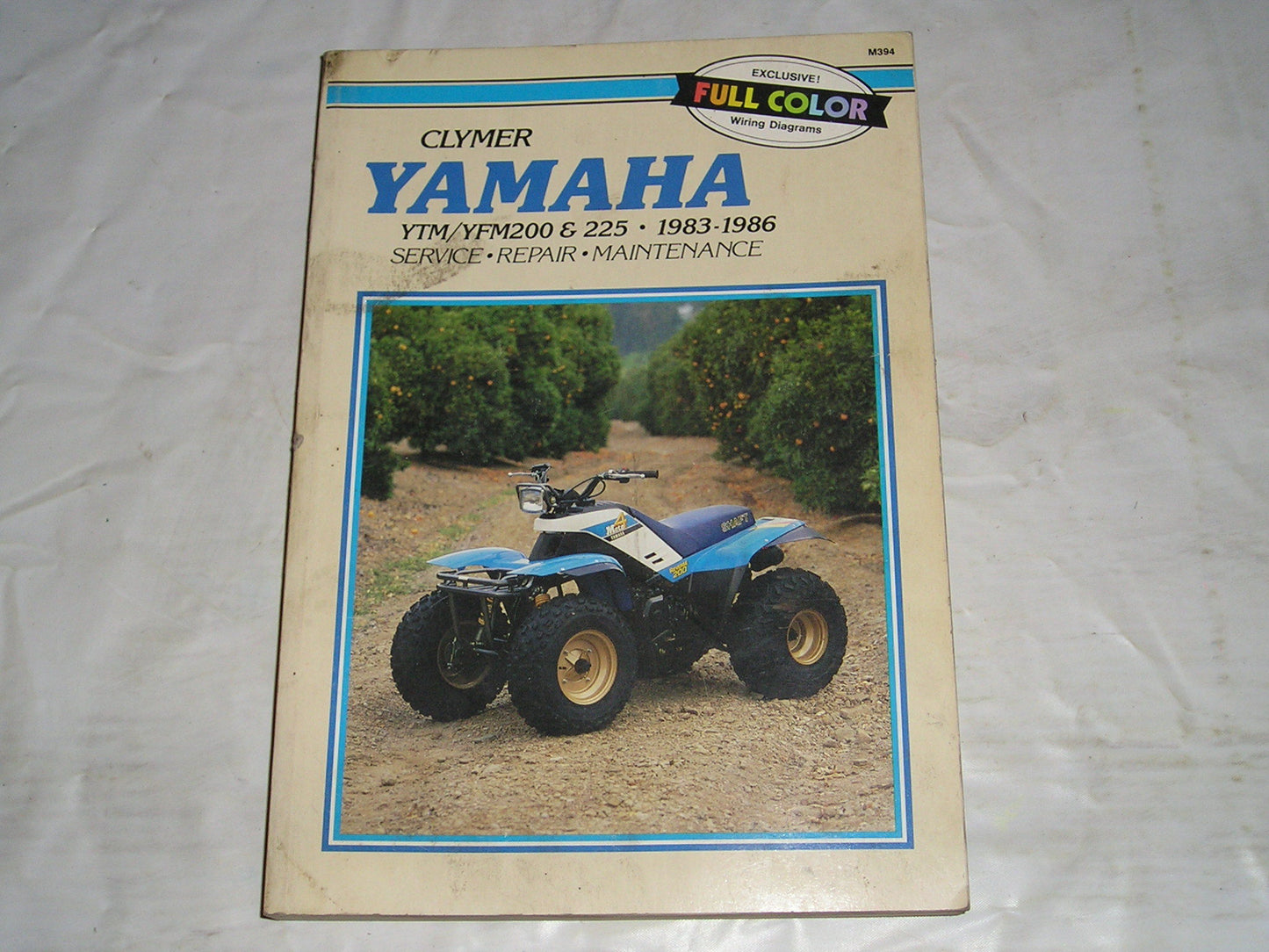 YAMAHA YTM200 YFM200 YTM225 1983-1986  Clymer Service Manual M394  #922