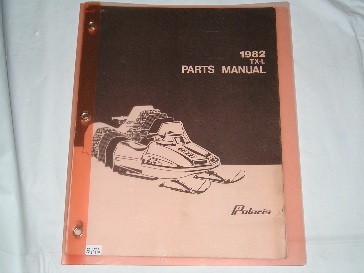 POLARIS TX-L Indy Centurion 500 1982 Parts Catalogue 9910761 #S176