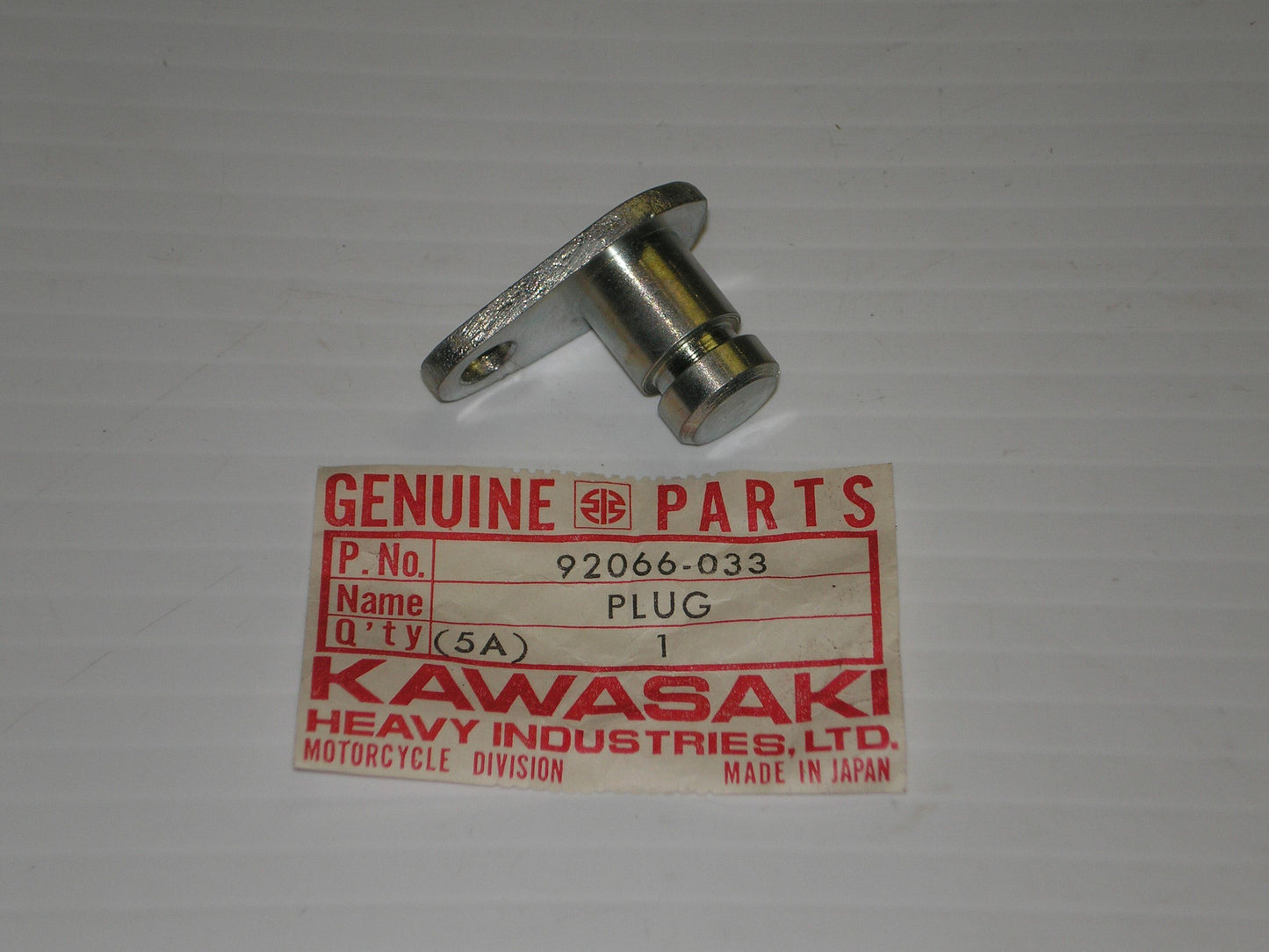 KAWASAKI Tachometer Drive Gear Hole Plug 92066-033