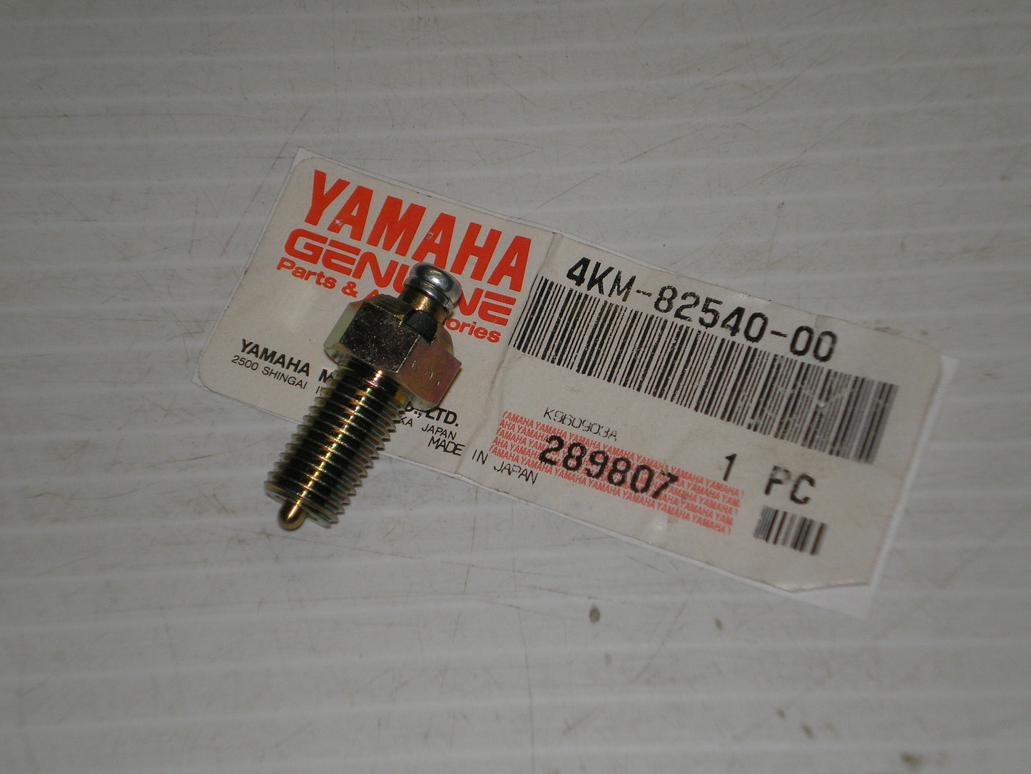 YAMAHA DT TT TTR TW XT XV XVS YFA YFM YZF YZFR Switch 5KM-82540-00 / 5KM-82540-01