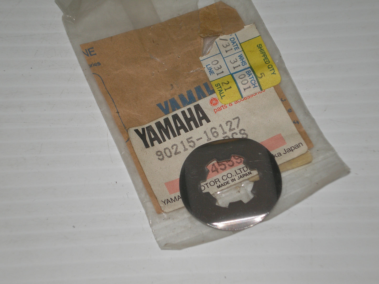 YAMAHA Many Models Transmission Sprocket Washer 90215-16127 / 90215-16020 / 102-17464-00 / 215-16127-00