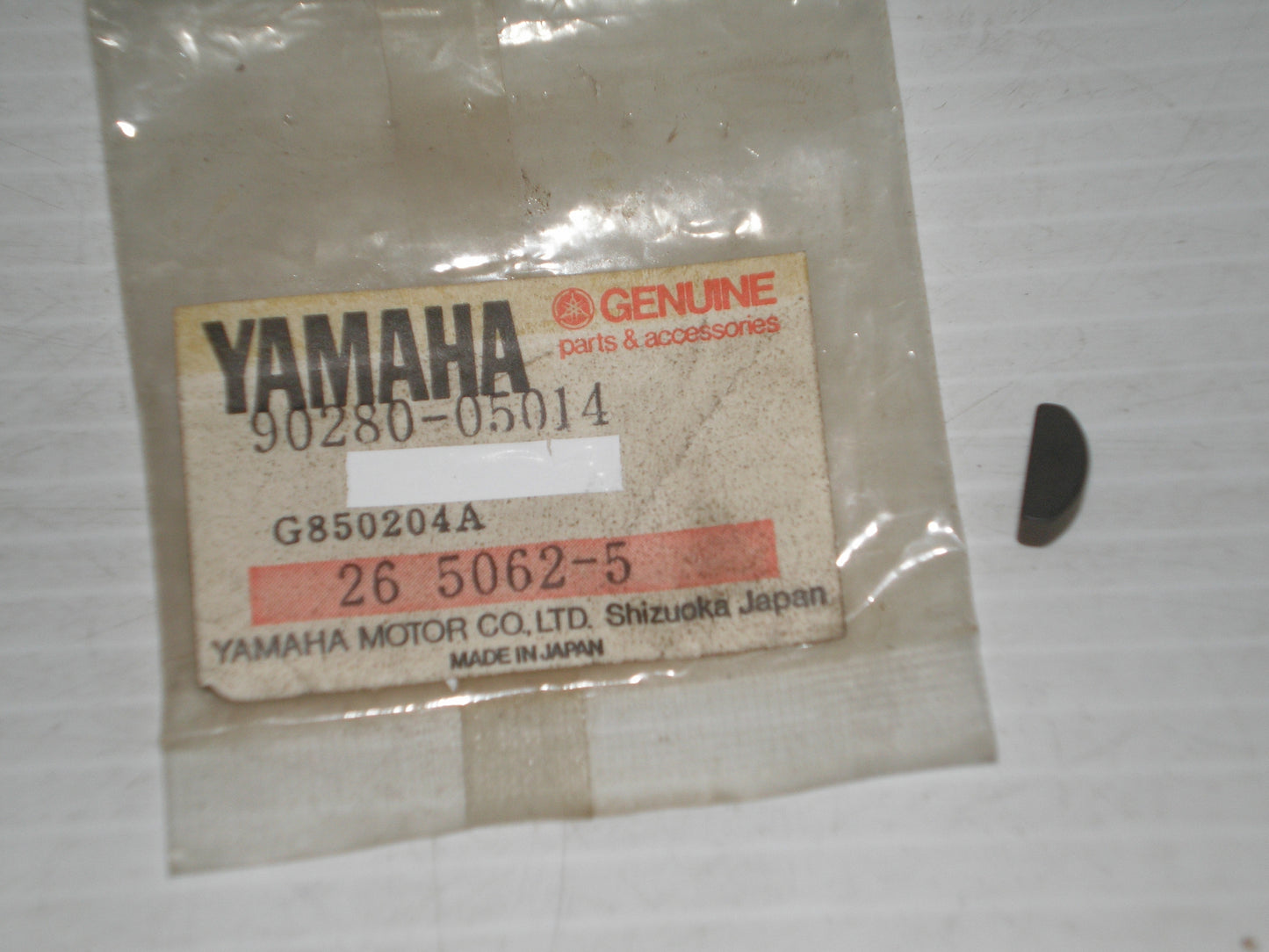YAMAHA DT2 DT3 RT2 RT3 YZ250 Woodruff Key 90280-05014