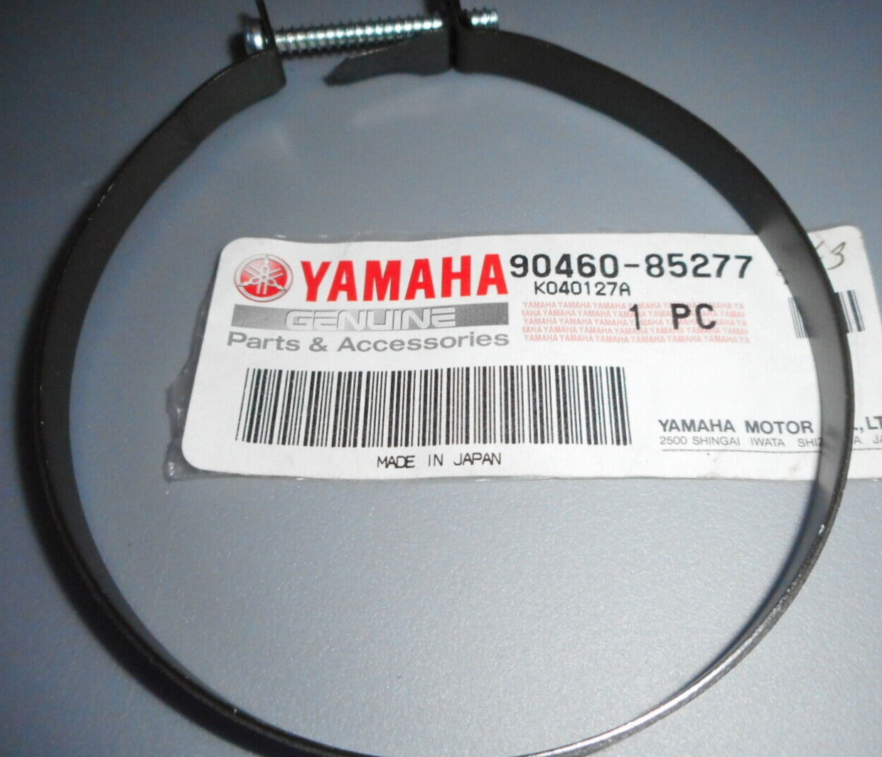 YAMAHA CF300 EC340 ET340 ET400 IT250 XC200 YFB250 YFM YZ125 YZ250 Hose Clamp 90460-85277