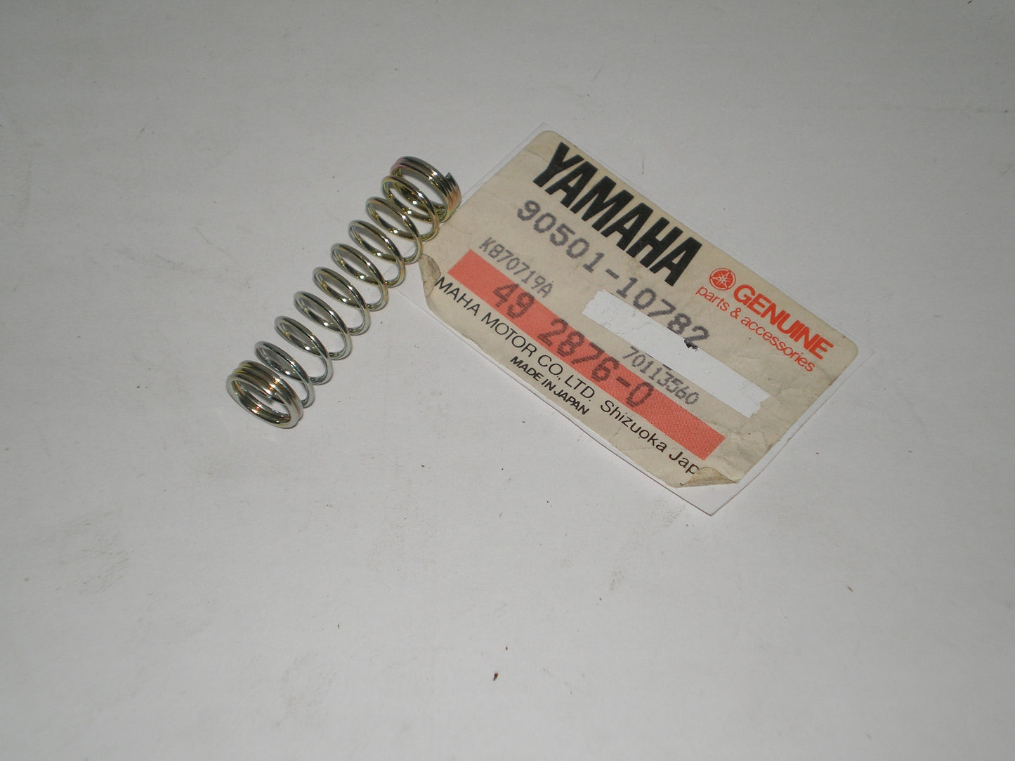 YAMAHA BW200 YFM80 YFM100 YFM200 YFM YFS200 YFU1 YT125 YTM Spring 90501-10782