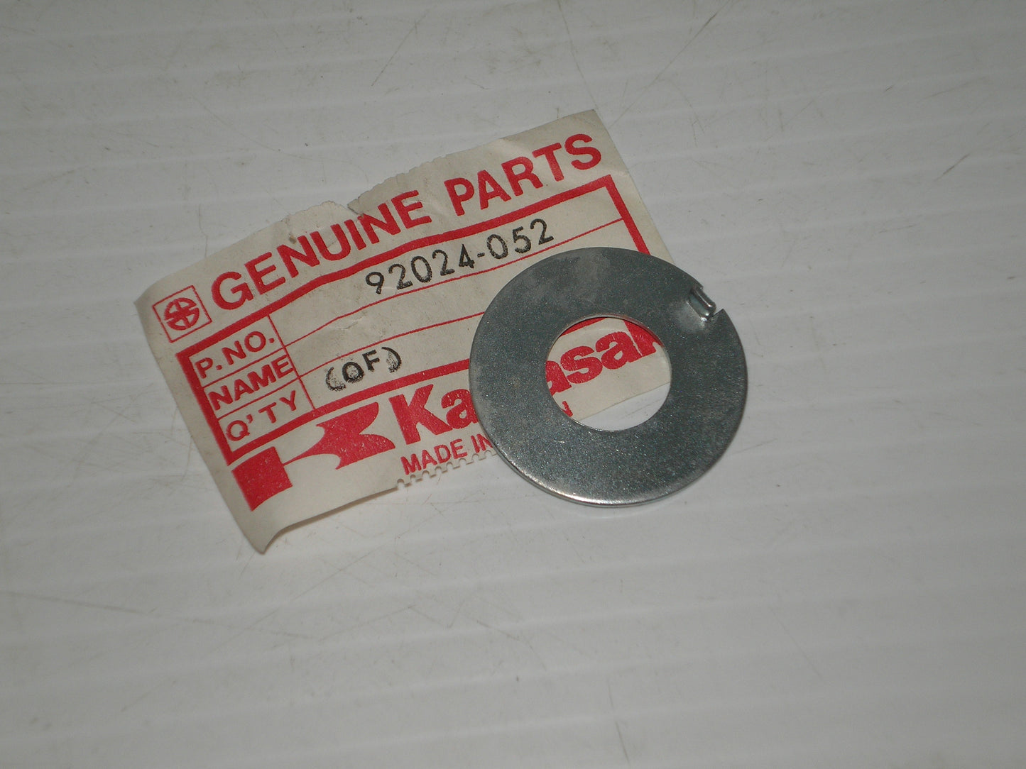 KAWASAKI KE KD KS KX 125 KX 400 450 F21MX Sprocket Nut Lock Washer 92024-052