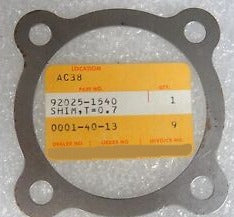 KAWASAKI KLF185 KLT160 KLT185 Bevel Gear Shim T0.7 92025-1540