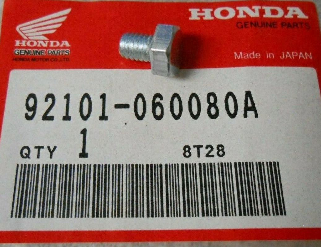 HONDA Elsinore 125 & 250 Factory Hex Head Sprocket Bolt 6x8 92101-060080A