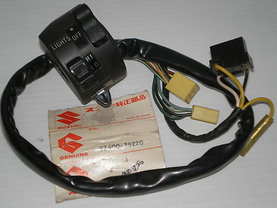 SUZUKI DR125 DR250 SP100 SP125 SP250 X5222D L/H Switch Handle 37400-38220