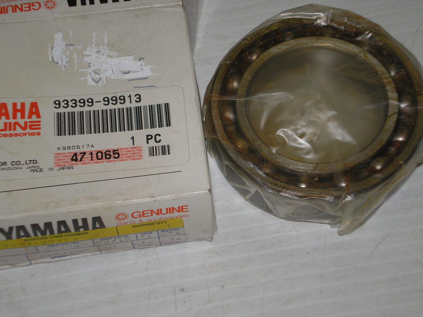 YAMAHA YFM200 YFM225 YFM250 YFM350 YTM200 YTM225 Rear Wheel Bearing 93399-99913
