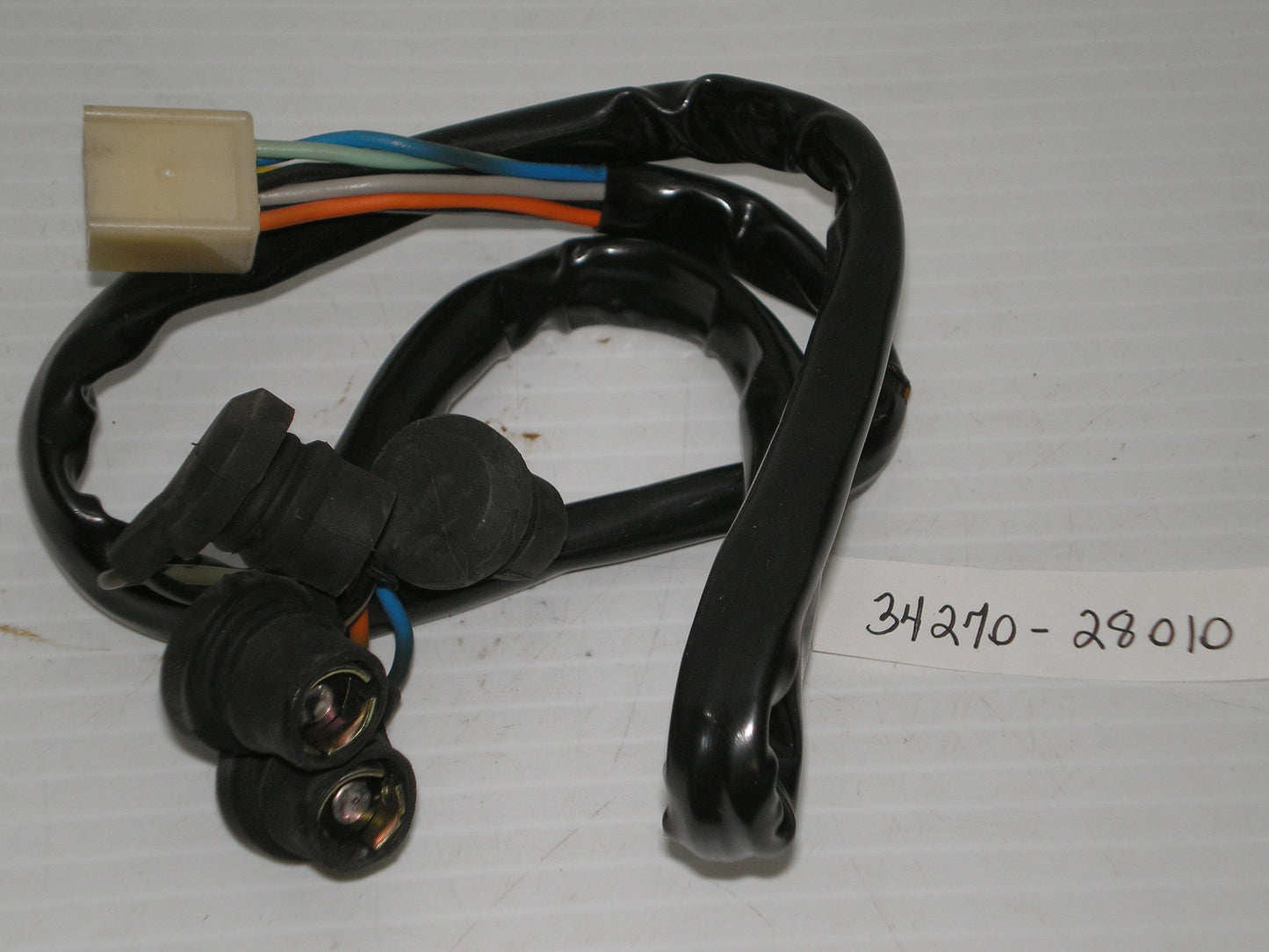 SUZUKI TC125 TS125 TS185 Tachometer Socket Harness 34270-28010