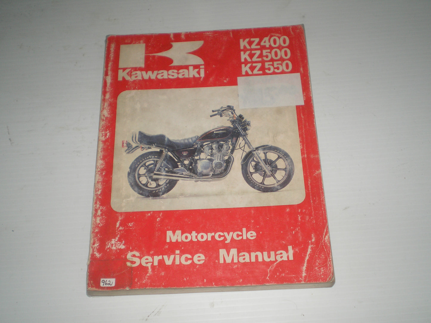 KAWASAKI KZ400 KZ500 KZ550 1979-1981 Service Manual 99924-1018-03 #962
