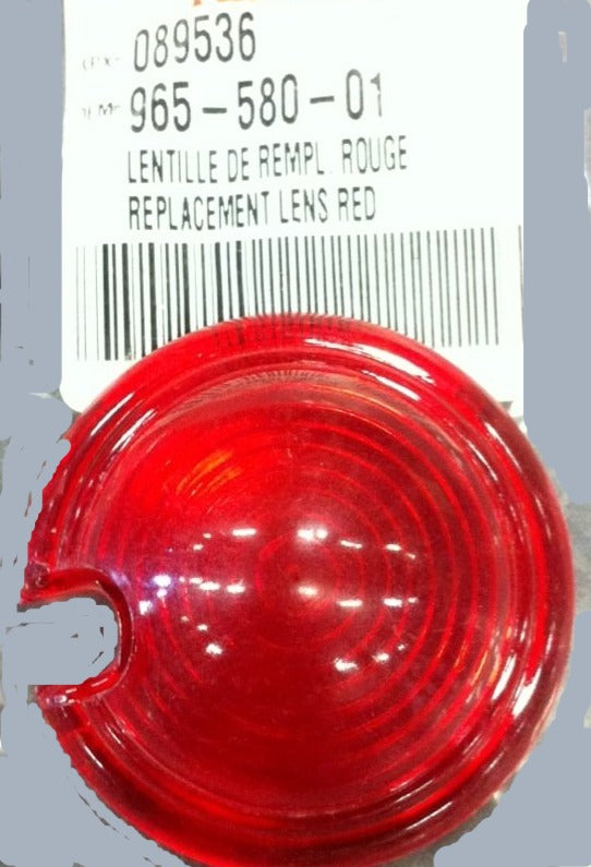 Beehive Tail Light Lens Red 2" / 55mm # 965-580-01 / 089536