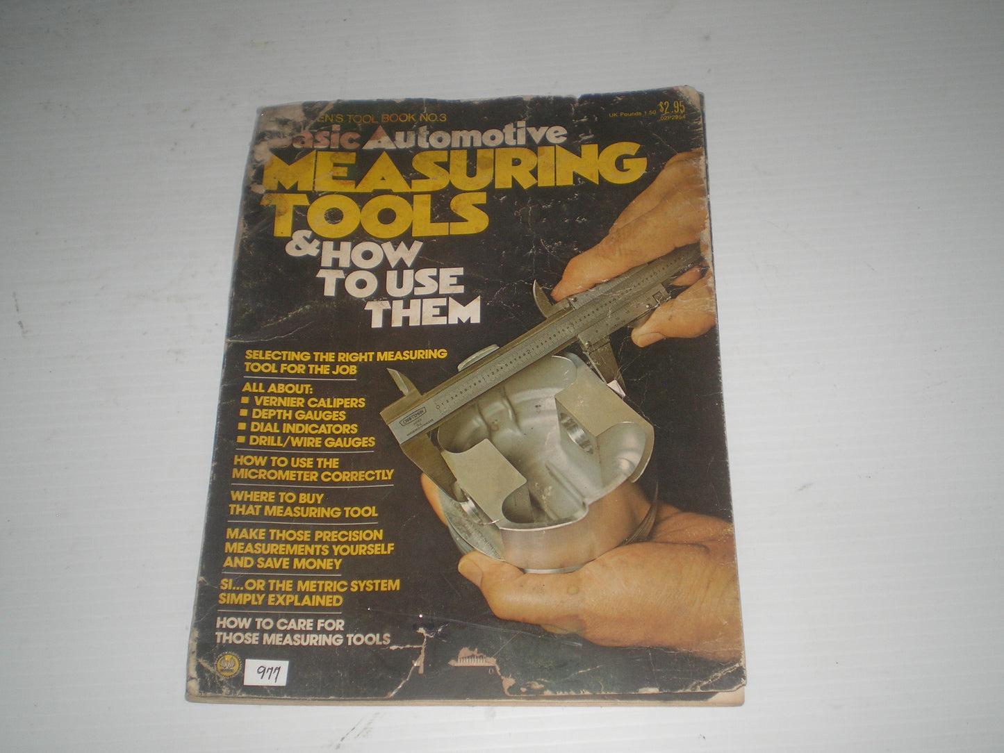 Basic Automotive Measuring Tools & How to Use Them Petersen's Tool Book No.3 02P2954 #977