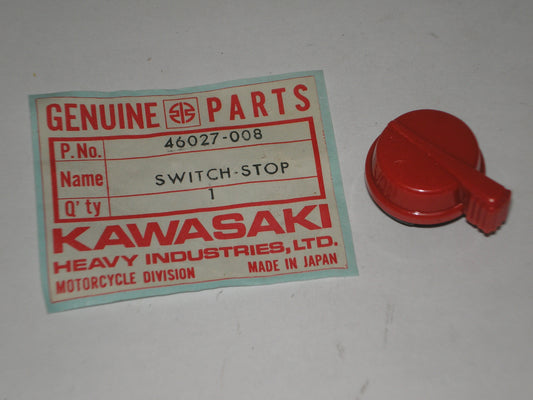 KAWASAKI F6 F7 G4 G5 MC1 KV100 70-76 Engine Stop Switch 46027-008