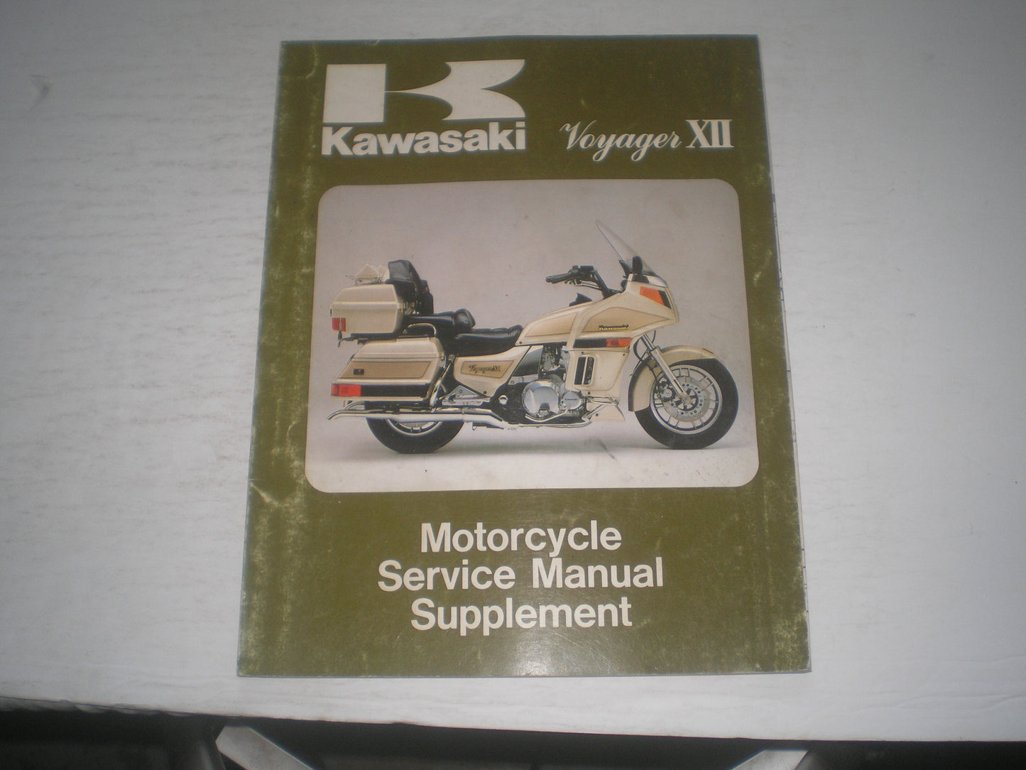 KAWASAKI Voyager XII ZG1200 B1 1987 Service Manual Supplement 99924-1089-51 #1998