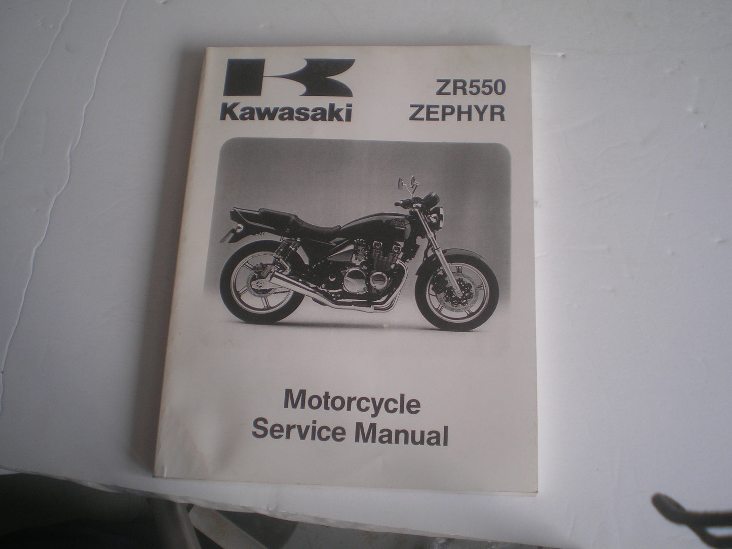 KAWASAKI ZR550 Zephyr 1990-1997 Service Manual 99924-1136-03 #1373.3