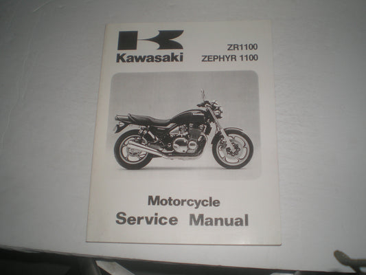 KAWASAKI ZR1100 A1 A2 Zephyr 1100 1992 1993 Service Manual 99924-1152-02 #1351