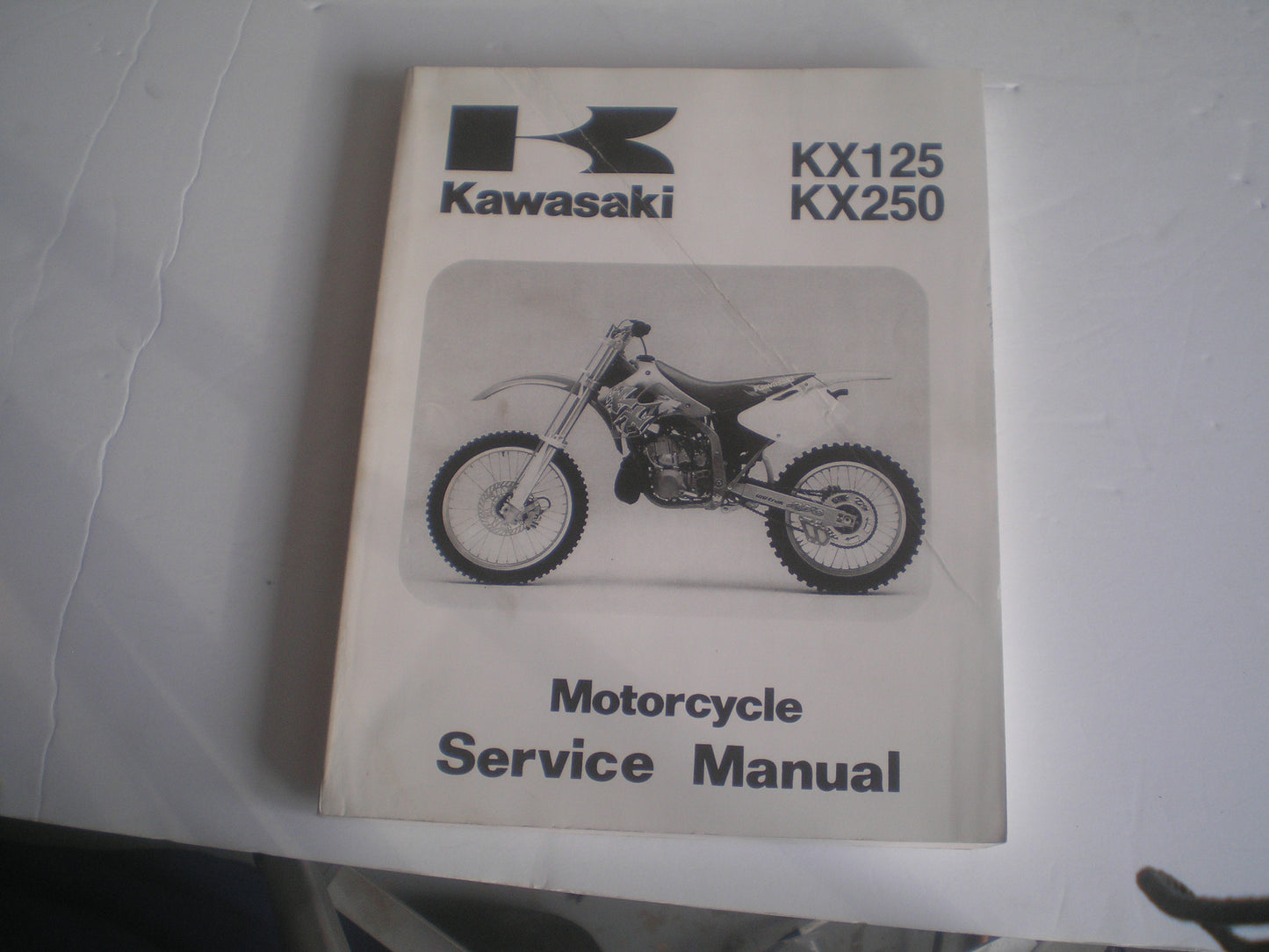 KAWASAKI KX125 KX250 1994-1998 Service Manual 99924-1168-04 #1310