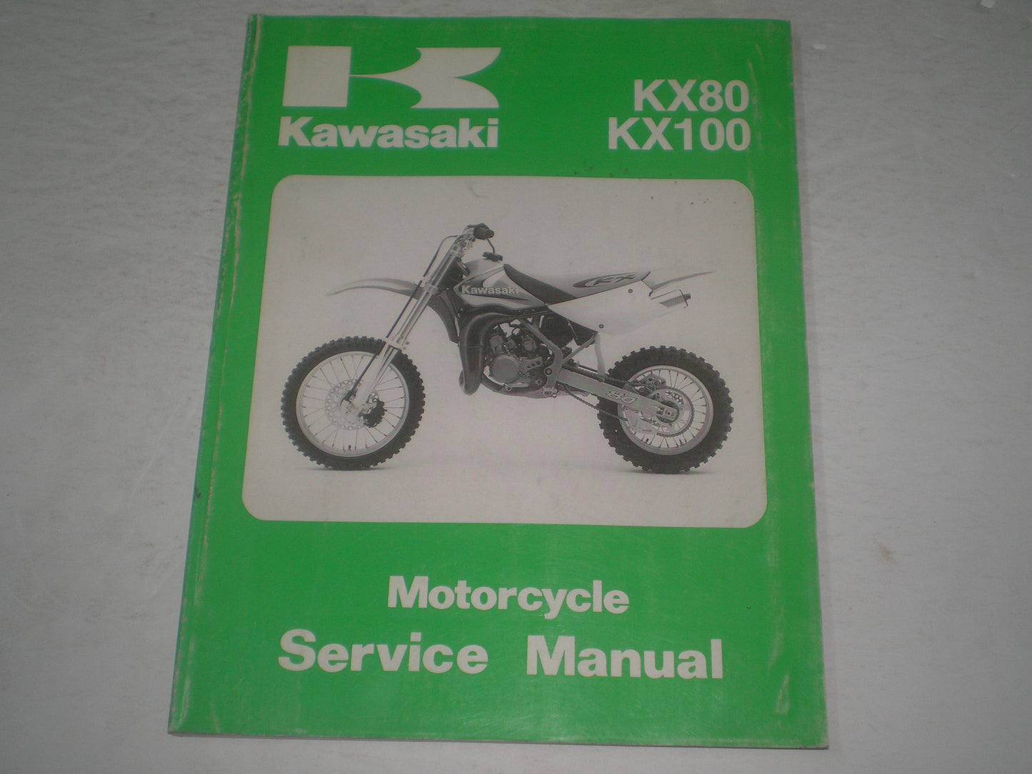 KAWASAKI KX80 KX100 1998 Service Manual 99924-1219-01 #1250