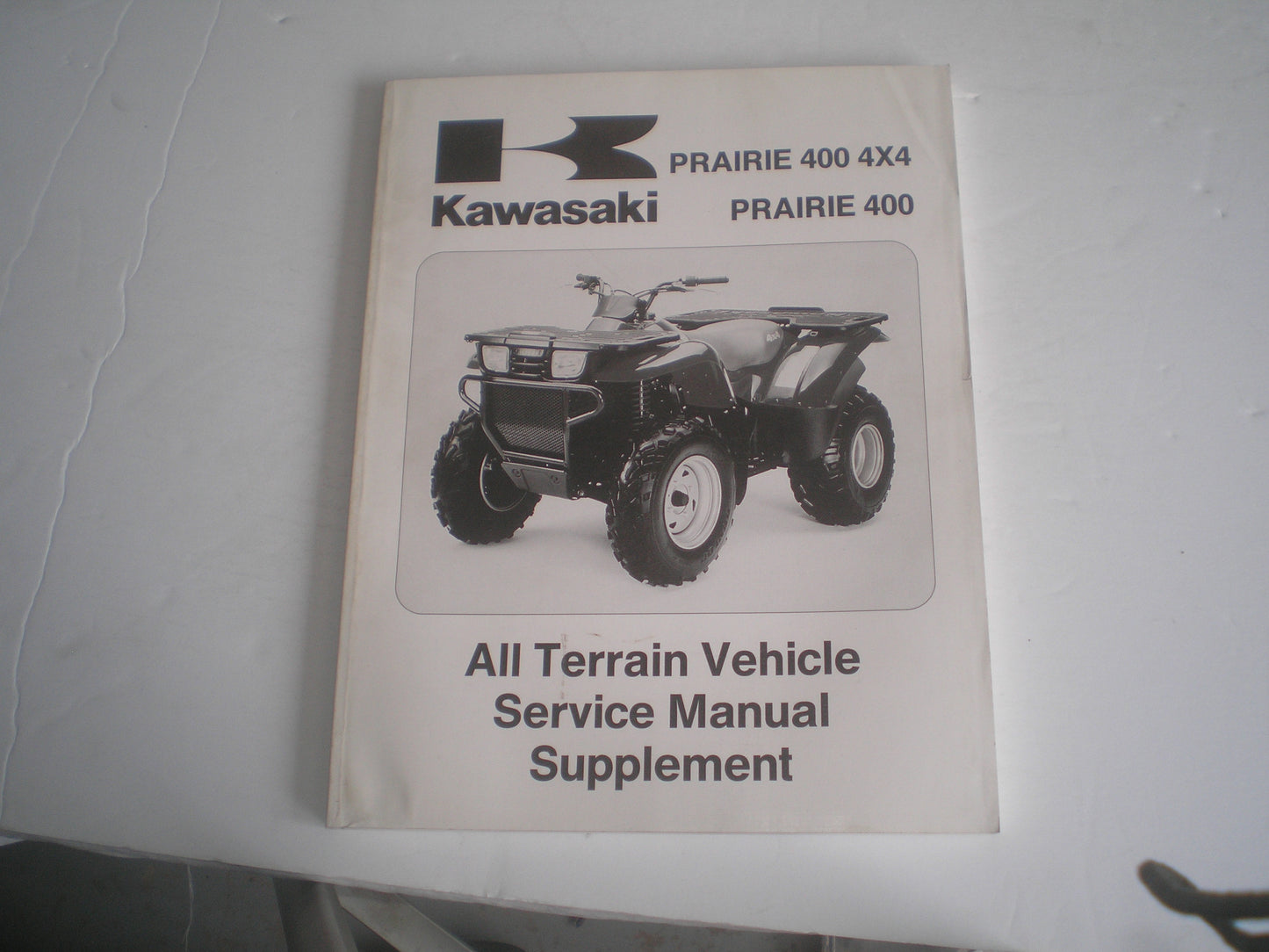 KAWASAKI KVF400 C1/D1 Prairie 400 4x4 1999 Service Manual 99924-1243-51 #1624