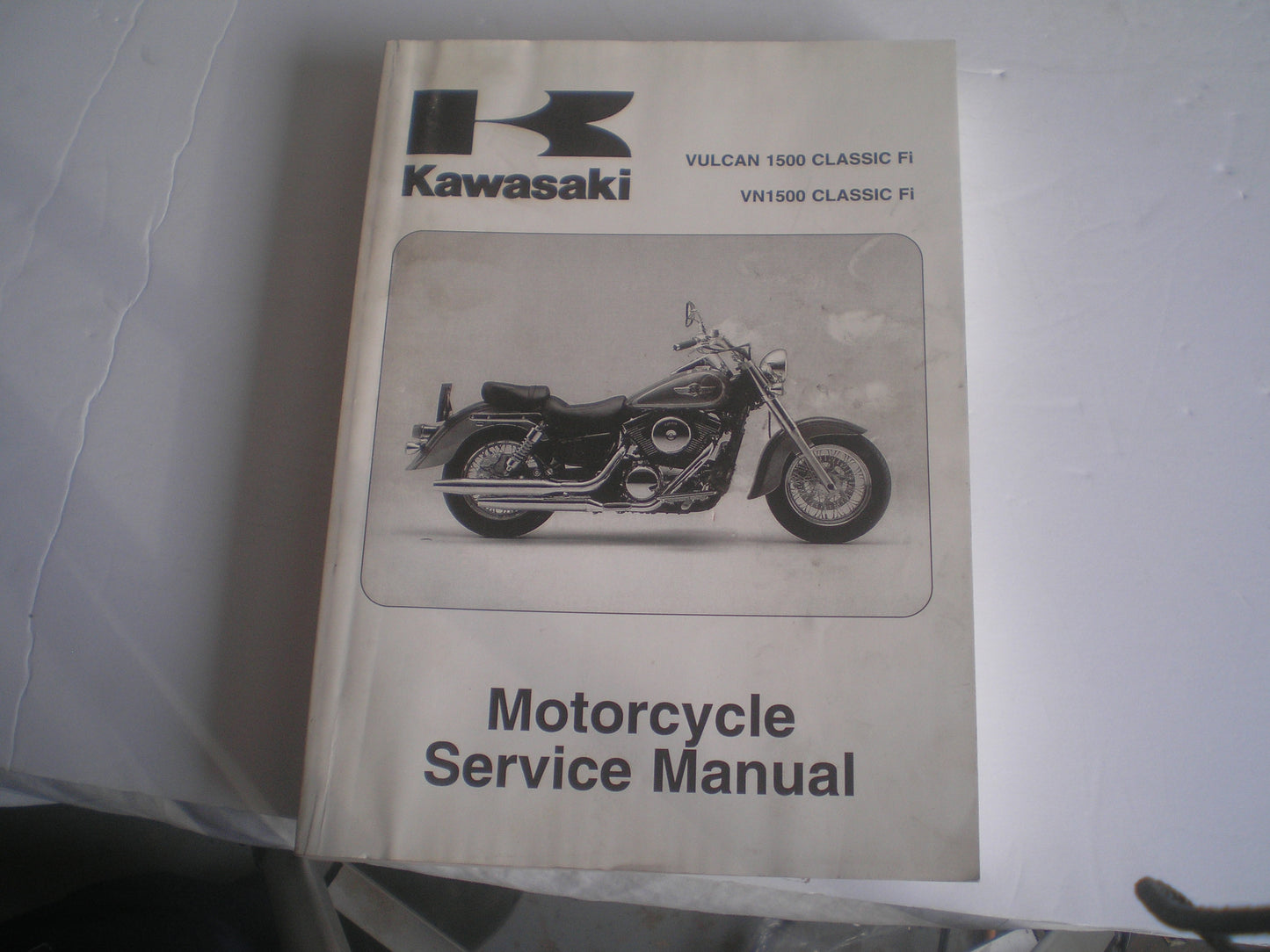KAWASAKI VN1500 Classic Fi Vulcan 2000-2006 Service Manual 99924-1260-05 #1299