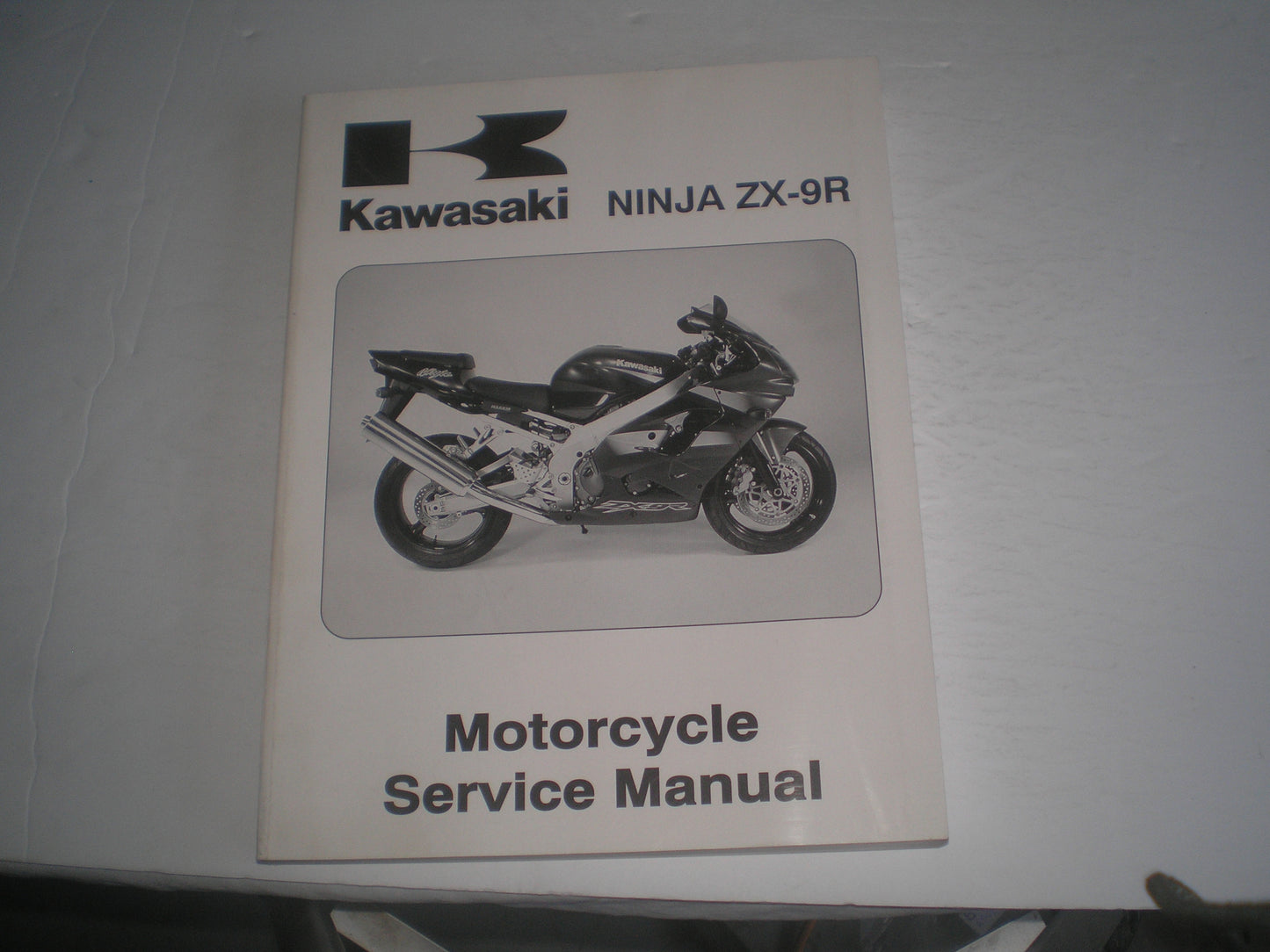 KAWASAKI ZX-9R Ninja ZX900 F1 2002 Service Manual 99924-1280-01 #1445