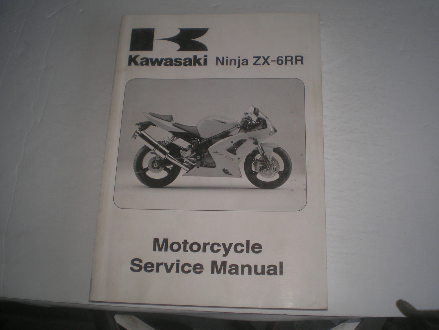 KAWASAKI ZX-6 ZX-6RR Ninja ZX600 M1 2004 Service Manual 99924-1333-01 #1386