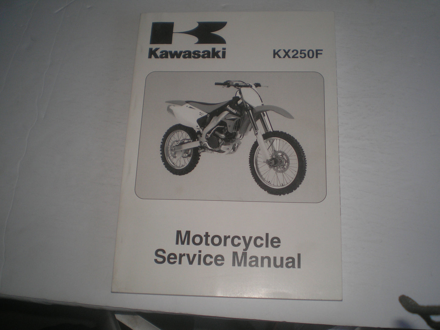KAWASAKI KX250 F KX250F T6 T7 T8 2006-2008 Service Manual 99924-1354-04 #1291