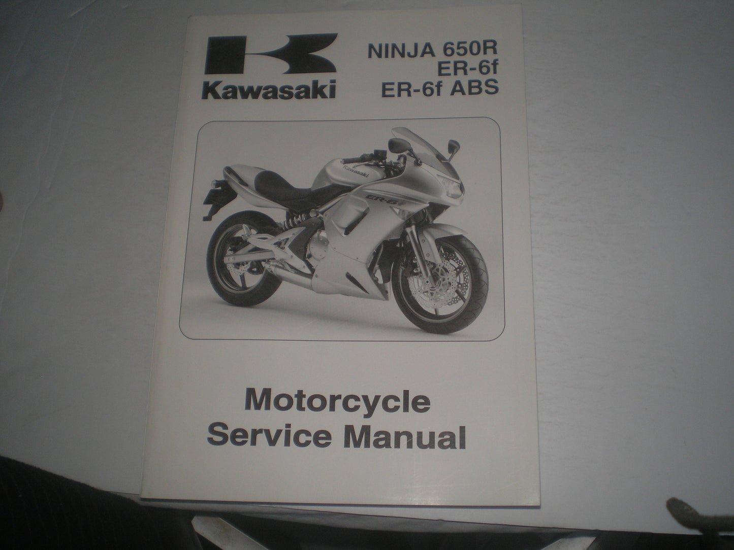 KAWASAKI EX650 A6F B6F Ninja 650R ER-6f ER-6f ABS 2006 Service Manual 99924-1361-01 #1680