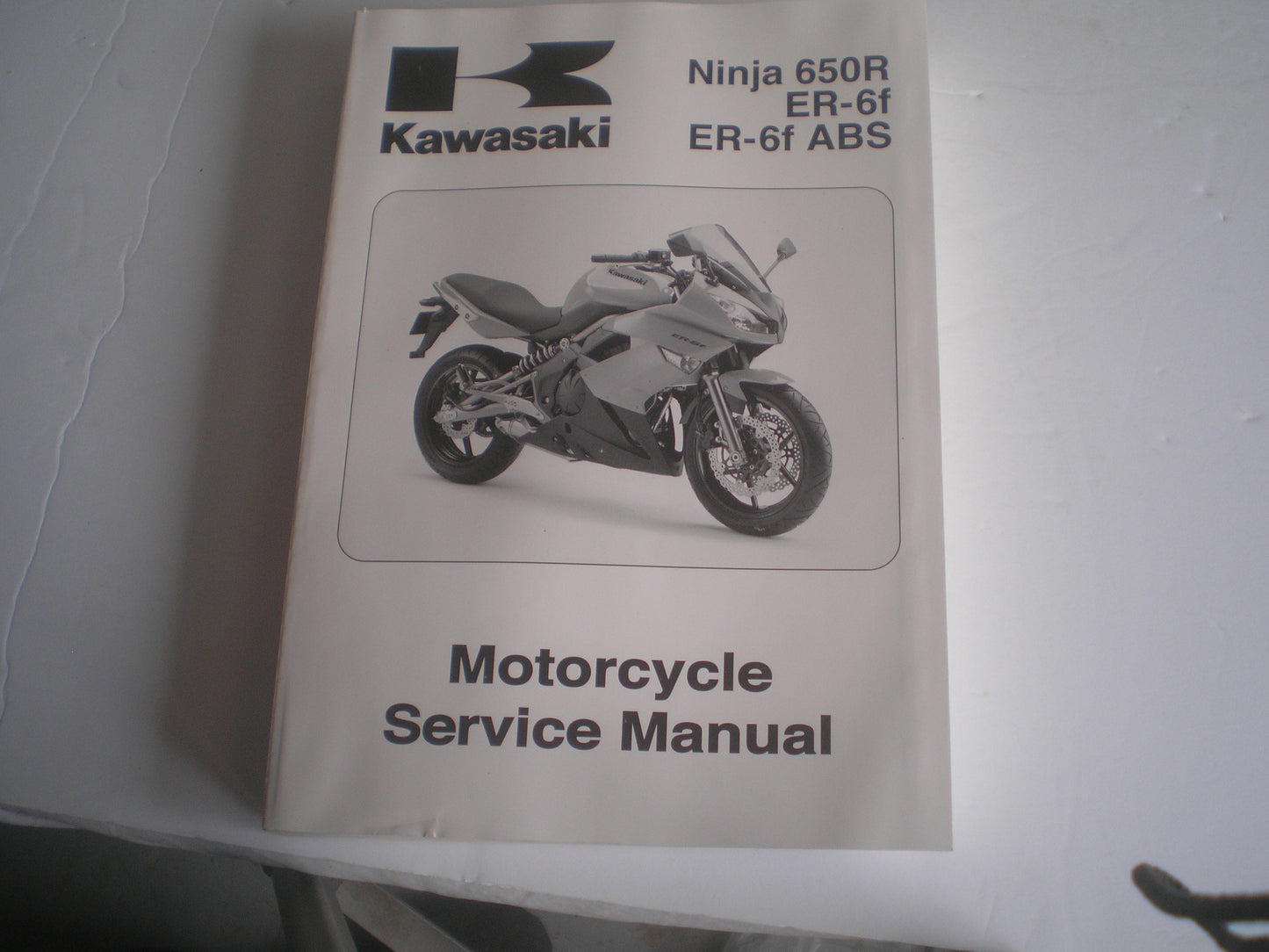 KAWASAKI EX650 C9F D9F Ninja 650R ER-6f ER-6f ABS 2009 Service Manual 99924-1419-01 #1364