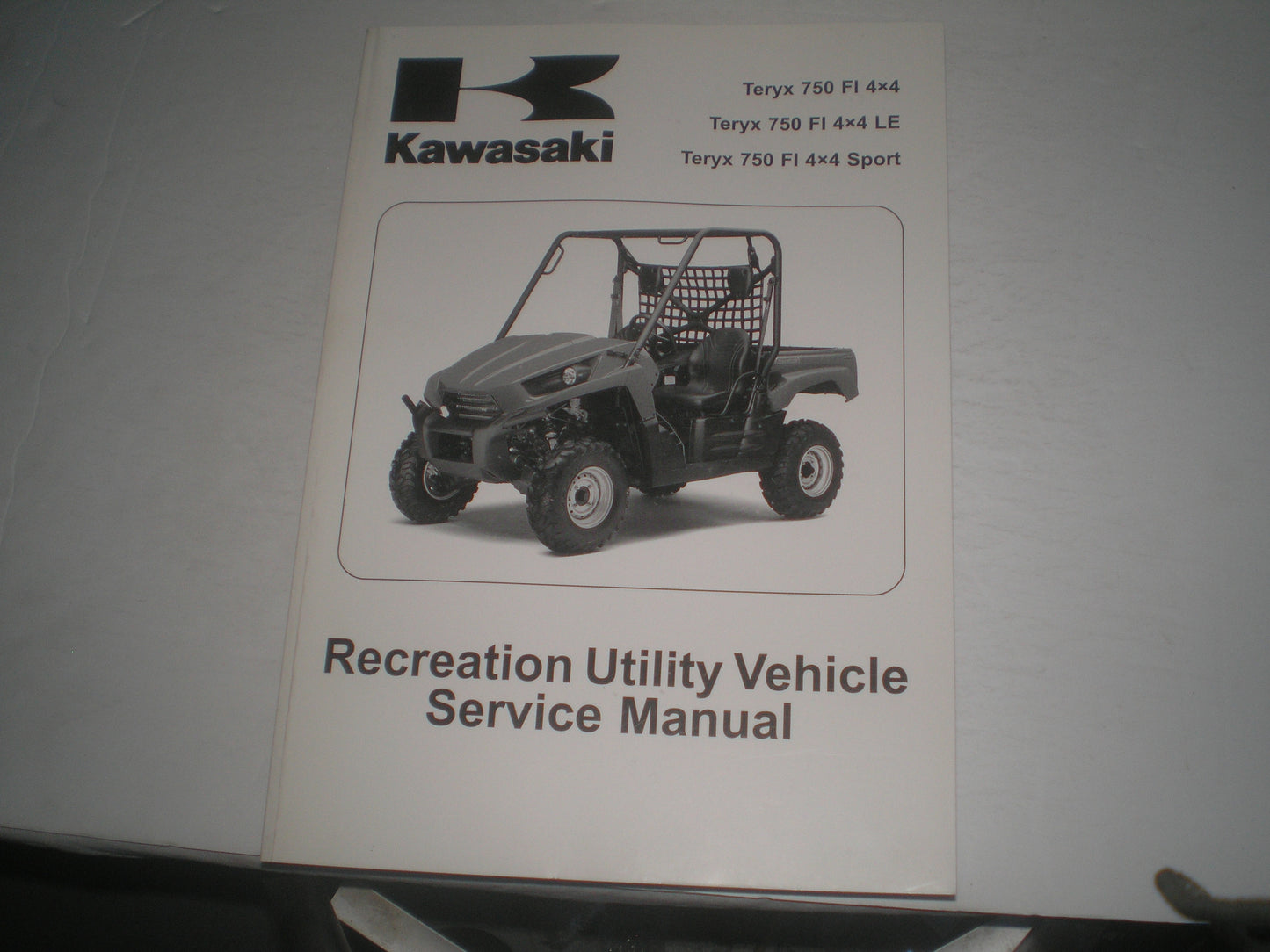 KAWASAKI KRF750 Teryz 750 FI 4x4 LE Sport 2010 Service Manual 99924-1434-01 #1293