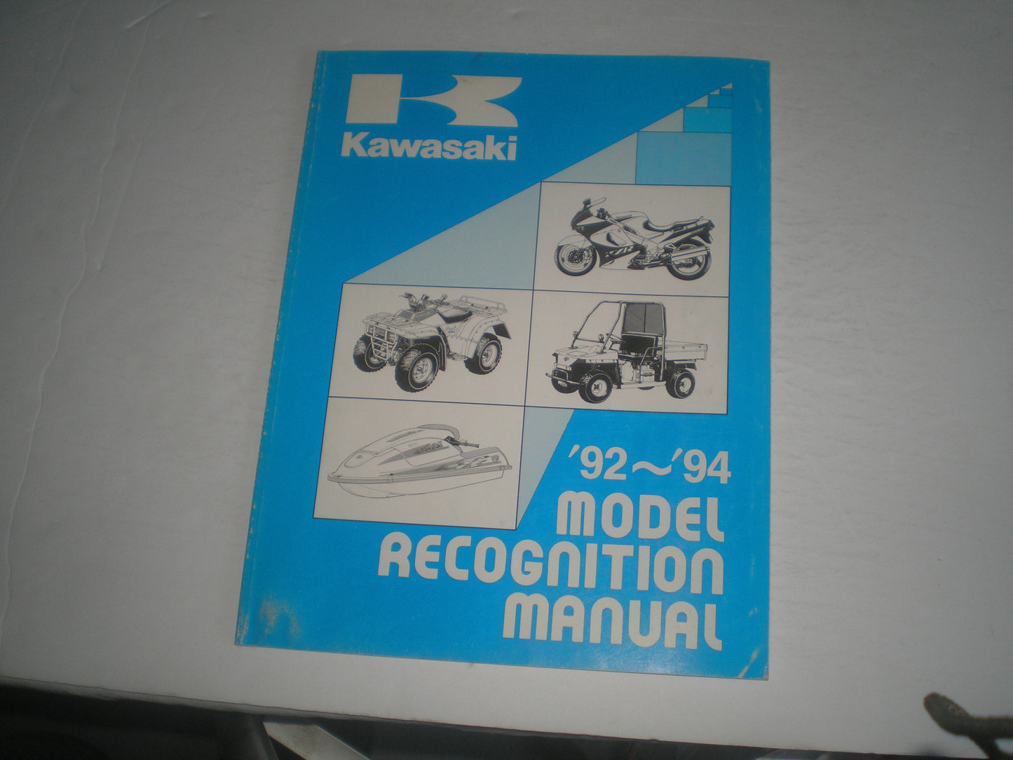 KAWASAKI 1992-1994 Model Recognition Manual 99930-1006-01 #1408