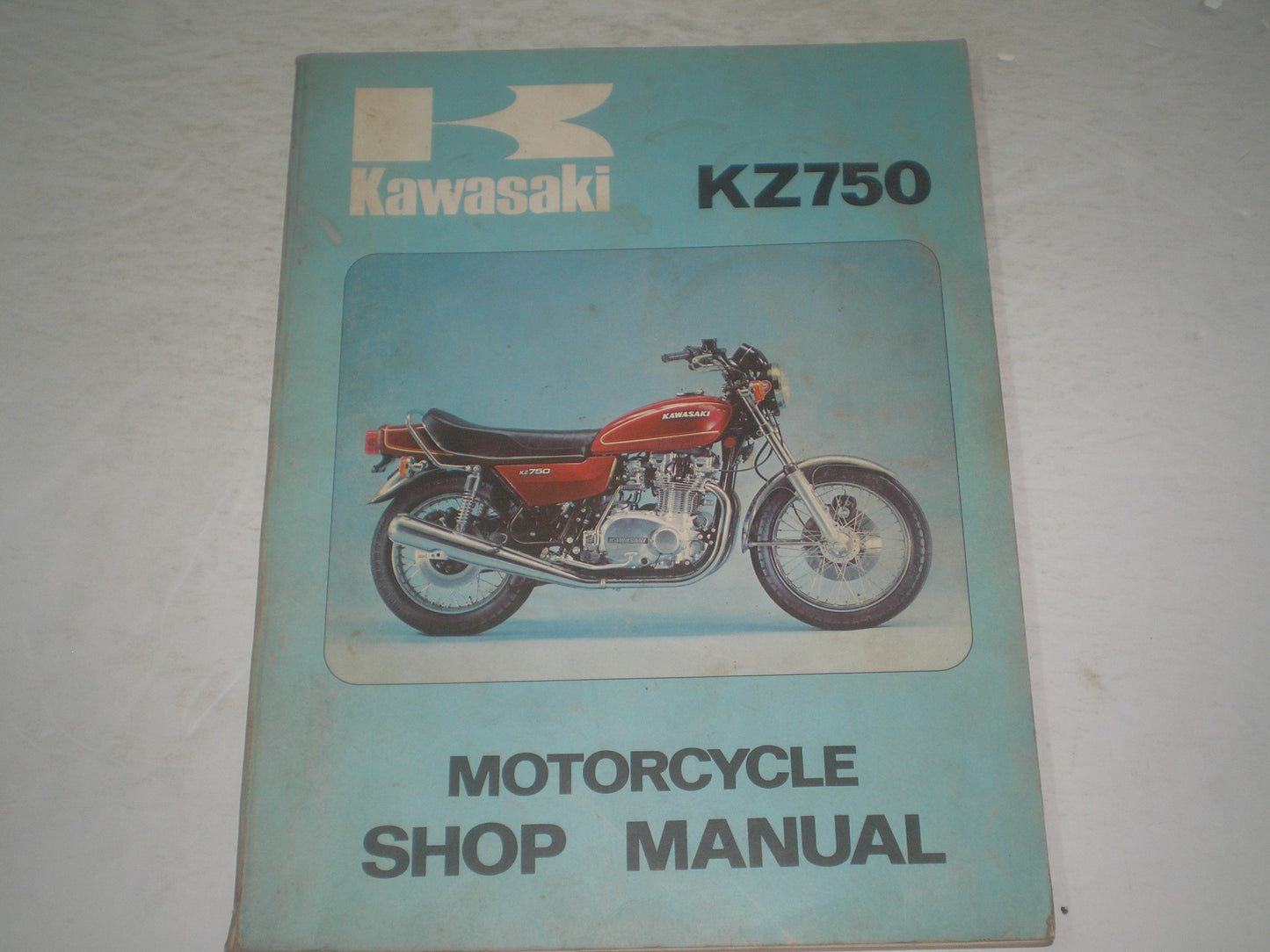 KAWASAKI KZ750 1976 Service Manual 99997-744-01 #1255