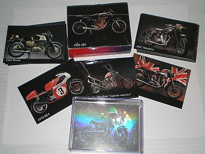 Triumph Norton BSA AJS Vincent Matchless Sunbeam Indian Deck Cards