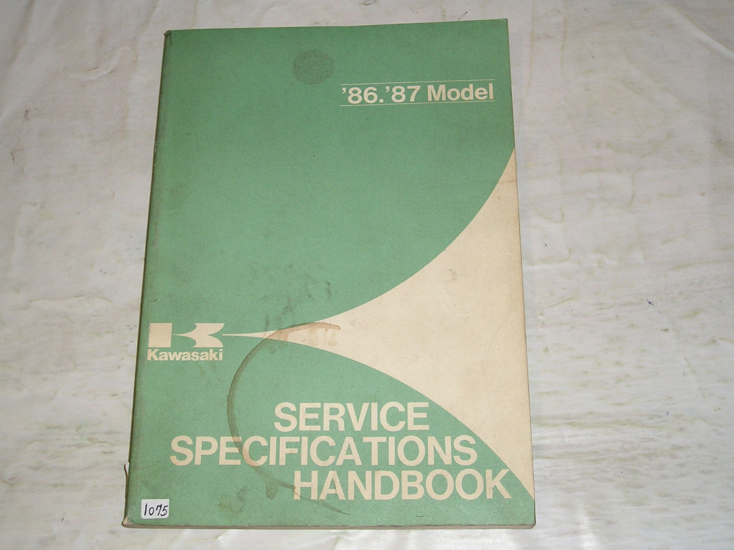 KAWASAKI 1986 1987 Models Service Specifications Handbook / Manual 99926-1011-01 #1075