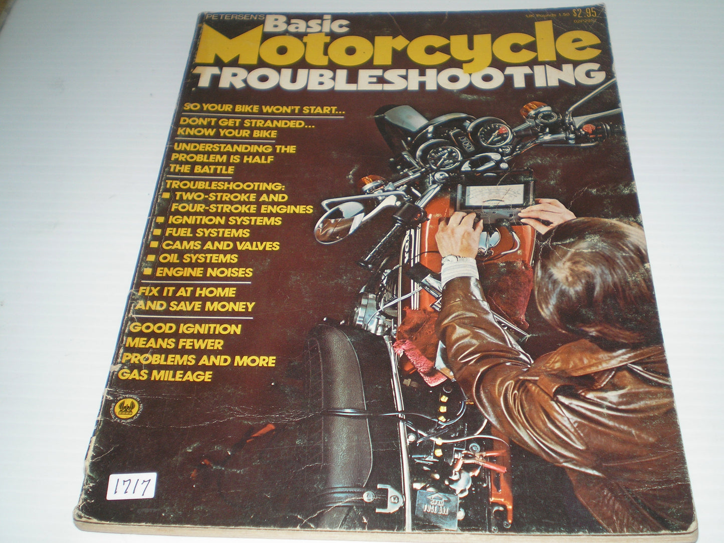 Motorcycle Troubleshooting Petersen's Service Manual 02P2957 #1664
