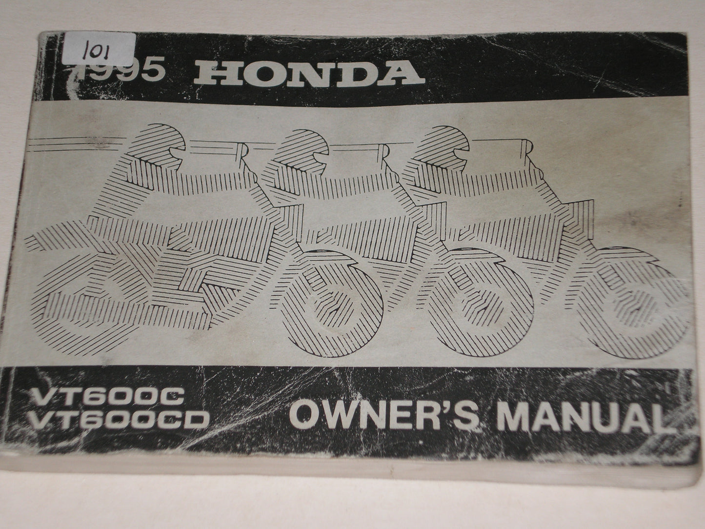 HONDA VT600 C/CD S 1995 Owner's Manual 00X32-MZ8-6100 32MZ8610 #A101