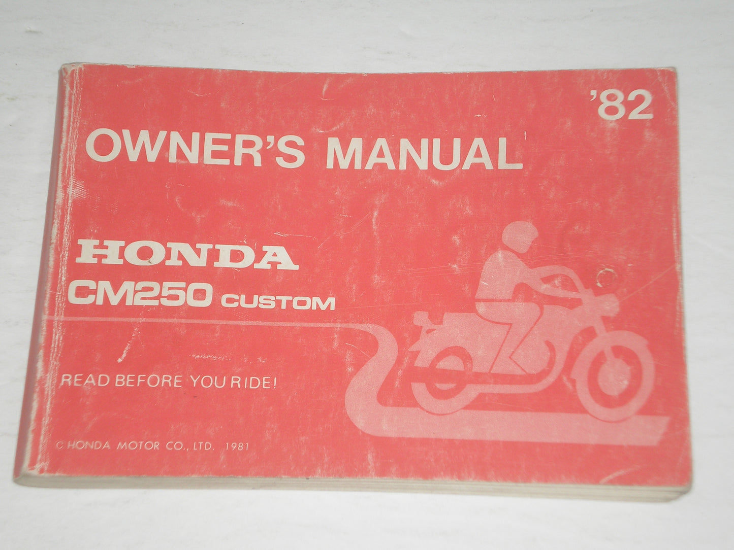 HONDA CM250C C Custom 1982 Owner's Manual 32KB400 #A167