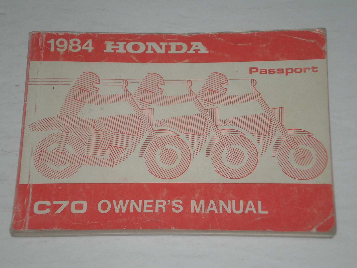 HONDA C70 E Passport 70 1984 Owner's Manual 00X32-GB5-6100 32GB5610 #A169