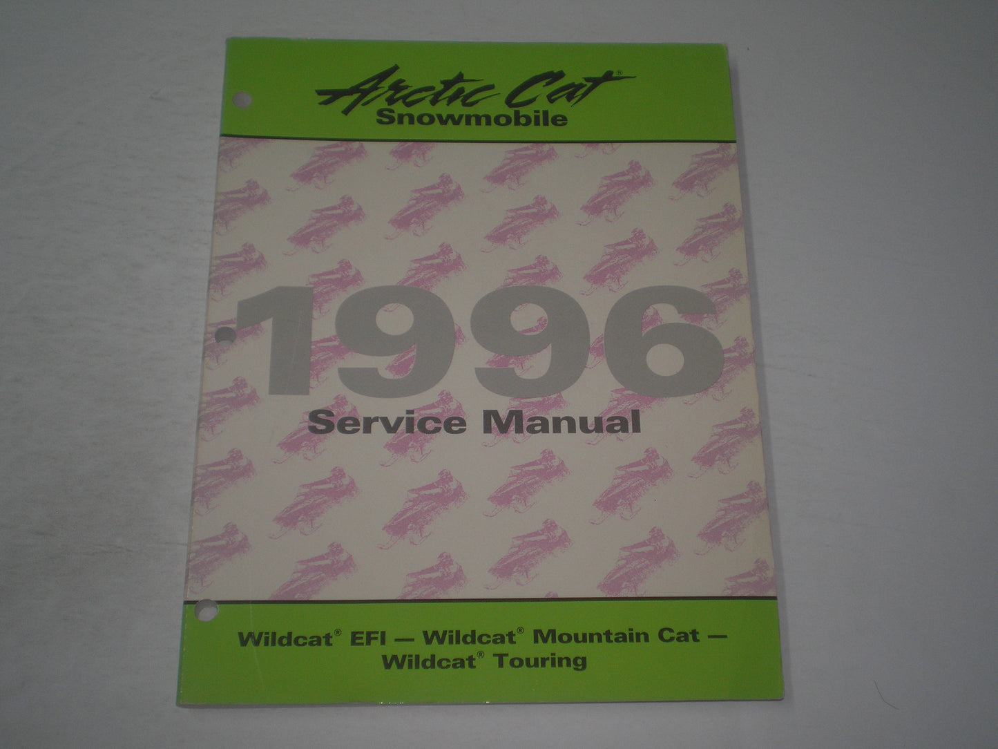 ARCTIC CAT Wildcat EFI / Wildcat Mountain Cat / Wildcat Touring 1996 Service Manual 2255-312 #S148