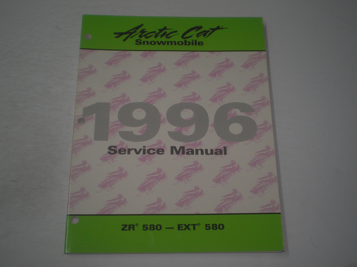 ARCTIC CAT ZR580 & EXT 580 1996 Service Manual 2255-311 #S145