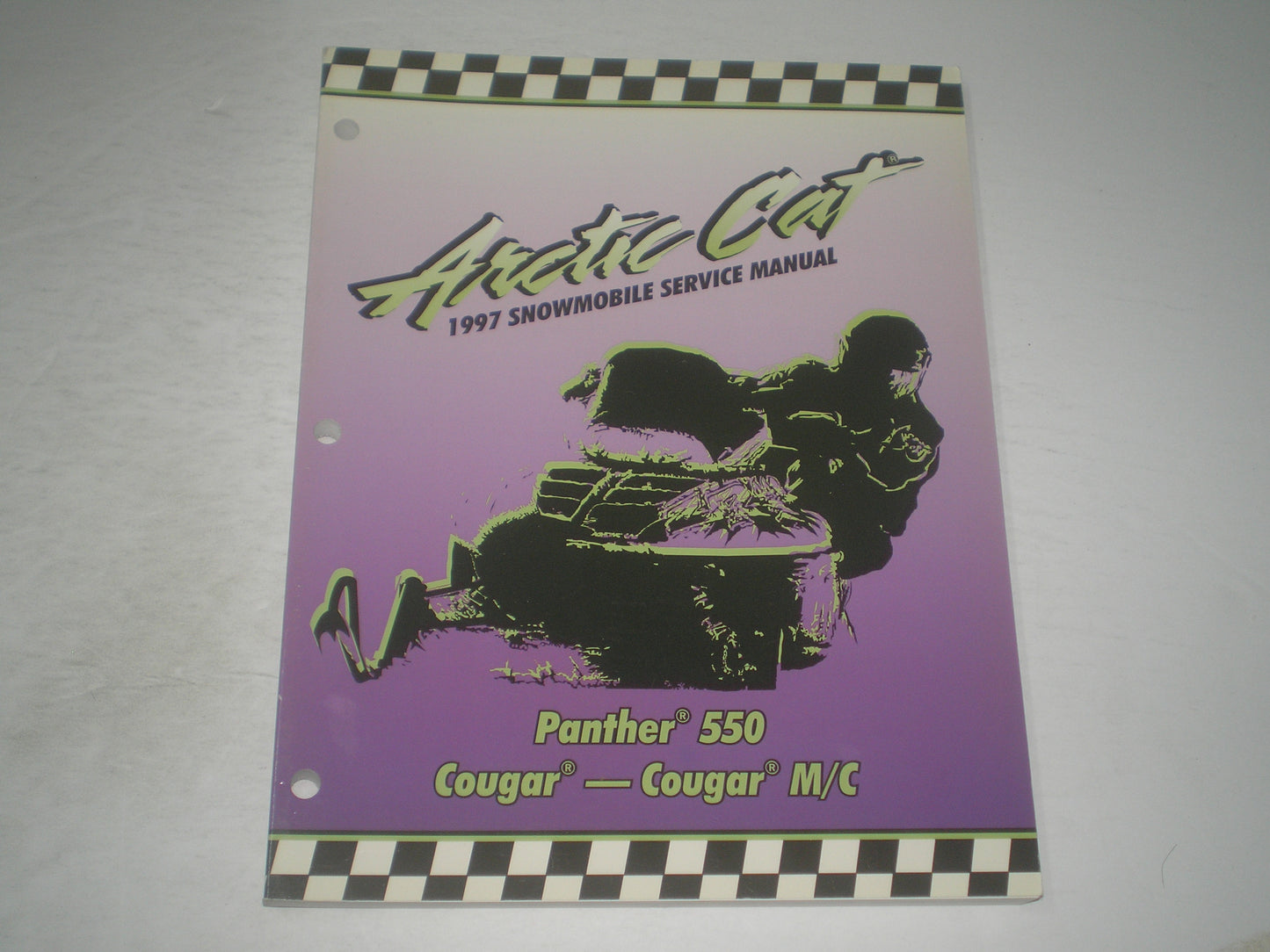 ARCTIC CAT Panther 550 / Cougar / Cougar Mountain Cat Service Manual 2255-526 #S245