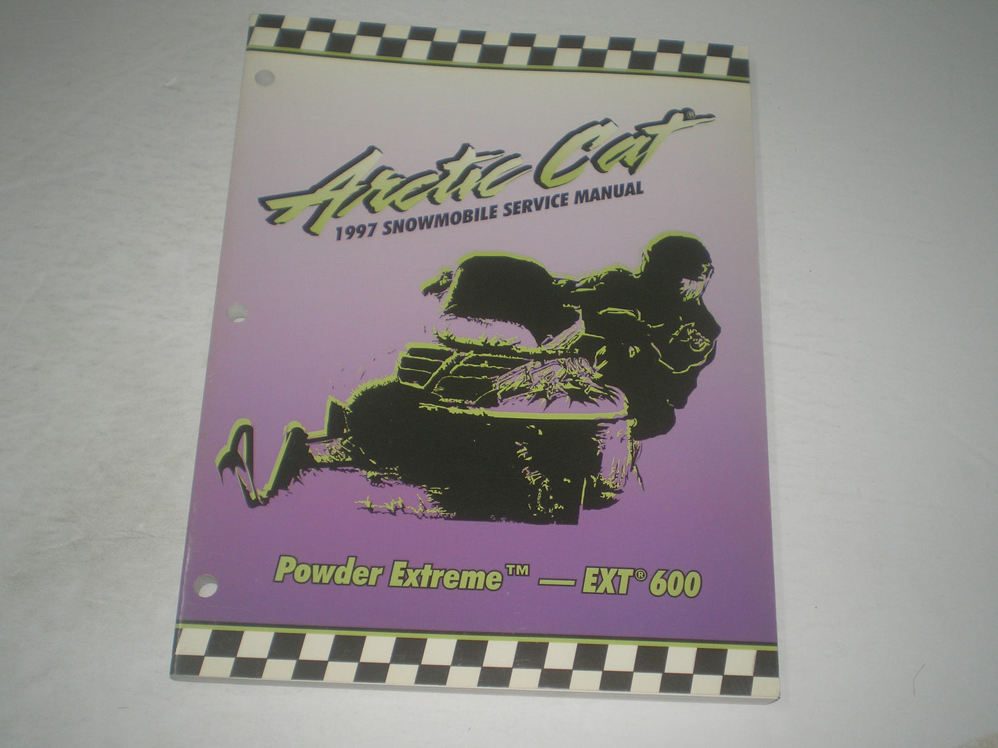 ARCTIC CAT Powder Extreme & EXT 600 Service Manual 2255-531 #S239