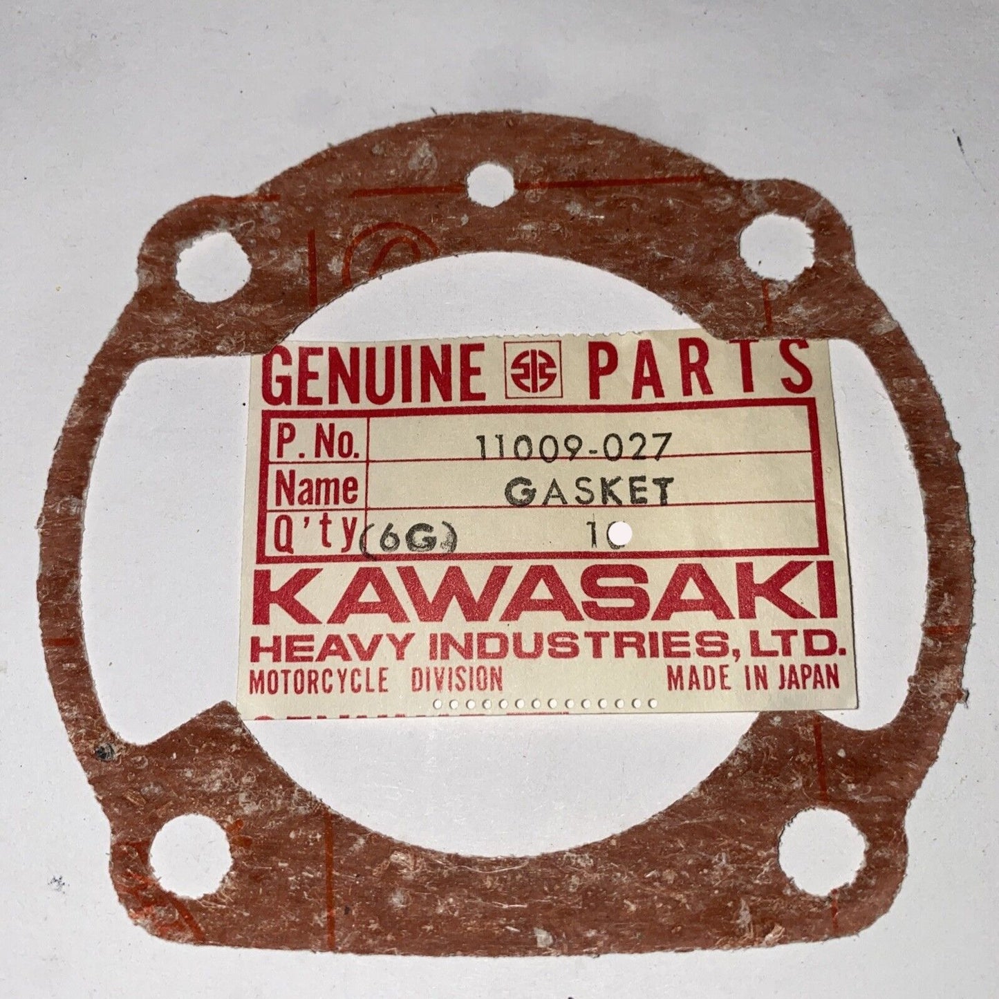 KAWASAKI KH250 S1 ENGINE CYLINDER BASE GASKET 11009-027 / 11060-1380