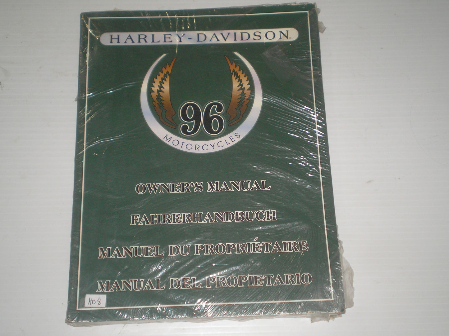 HARLEY-DAVIDSON 1996 Owner's Manual 99463-96A #HD8