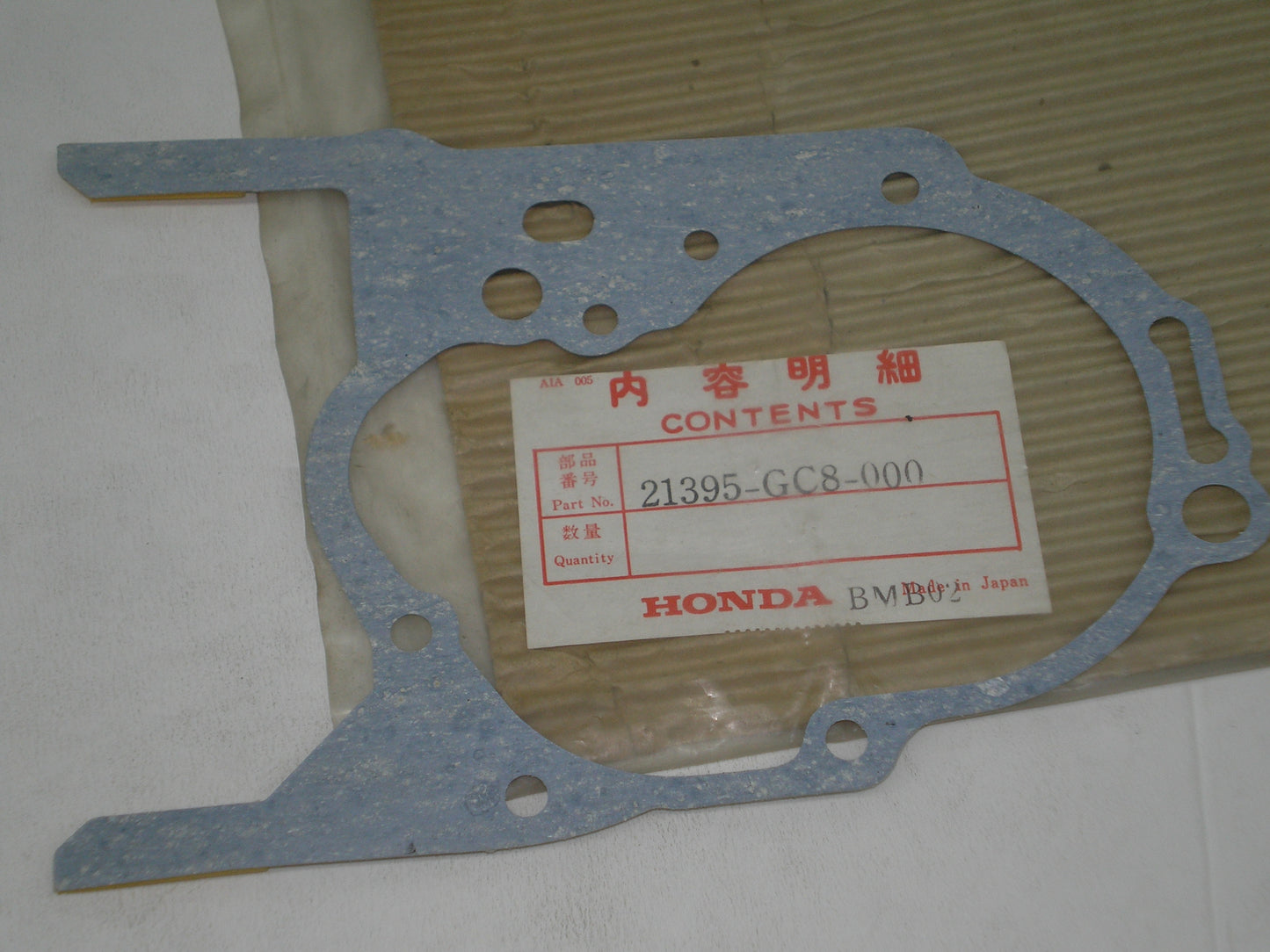 HONDA NH80 Transmission Cover Gasket 21395-GC8-010 / 21395-GC8-306