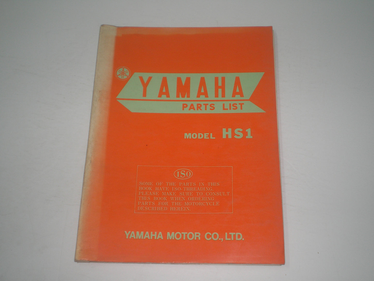YAMAHA HS1 HS1-B 1971 Parts List / Catalogue #1728